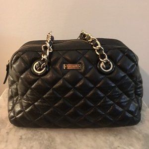 Kate Spade Leather Quilted Shoulder Bag